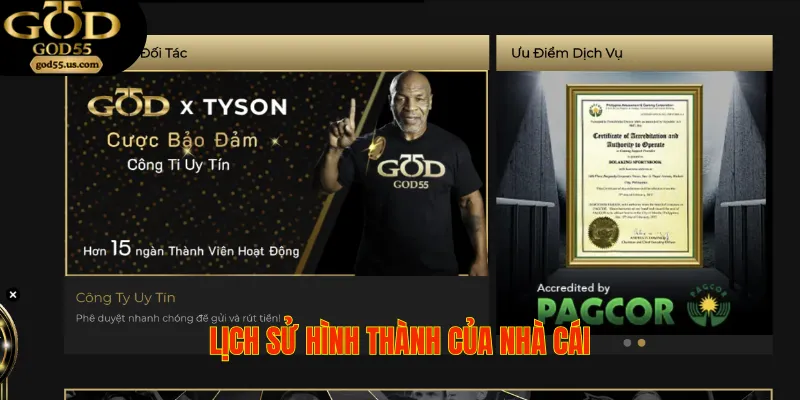 Nhà cái god55 ra đời trong bối cảnh nhu cầu giải trí trực tuyến ngày càng tăng cao tại Việt Nam